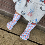 American Checkers Socks
