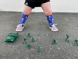 Patriotic Toy Soldiers Socks