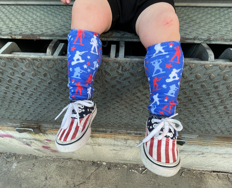 Patriotic Toy Soldiers Socks