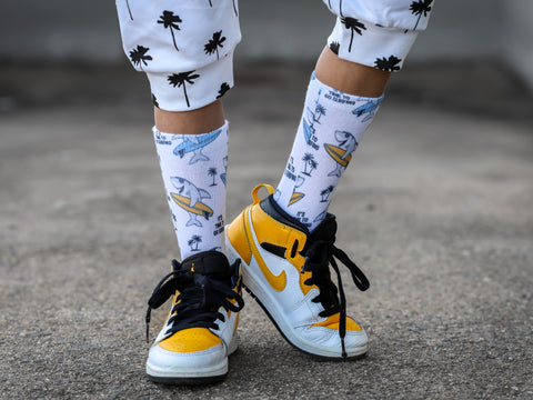 Time To Go Surfing Socks