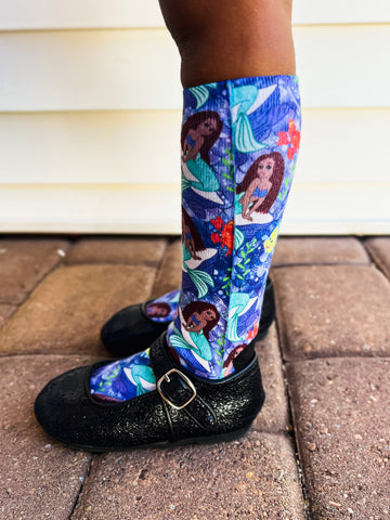 Little Mermaid Live Action Movie Socks