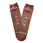 Gingerbread Boy & Girl Socks