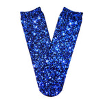Icy Faux Glitter Socks, Choose Color