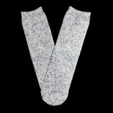 Icy Faux Glitter Socks, Winter Colors
