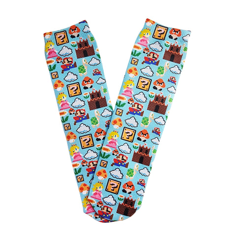 Retro Mario Socks