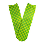 Neon Checkered Socks