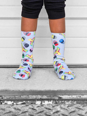 Power Rangers Toss Socks
