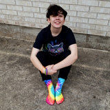 Tie Dye Swirl Socks - Sweet Reasons