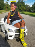 Yellow Crayon Socks - Sweet Reasons