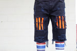 Fall Retro Tube Socks - Rust, Navy, Dark Gray - Sweet Reasons