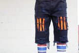 Fall Retro Tube Socks - Rust, Navy, Dark Gray - Sweet Reasons