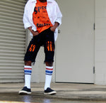 Fall Retro Tube Socks - Rust, Navy, Dark Gray - Sweet Reasons