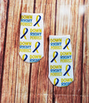 Down Syndrome Awareness Socks. Down Right Perfect - Sweet Reasons