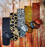 Black Leopard Socks - Sweet Reasons