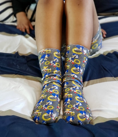 Sonic The Hedgehog Socks - Sweet Reasons
