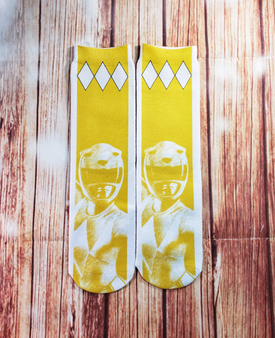 Yellow Ranger Socks - Sweet Reasons