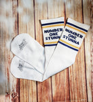 Number One Stunna Tube Socks - Sweet Reasons
