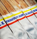 School Tube Socks: Choose Your Grade, Phrase or Name! - Sweet Reasons