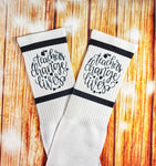 Teachers Change Lives Tube Socks - Sweet Reasons