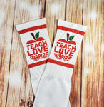 Teach Love Inspire Tube Socks - Sweet Reasons