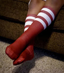 Autumn Rainbow Full Colored Tube Socks Sox Box - Fall Edition - Sweet Reasons