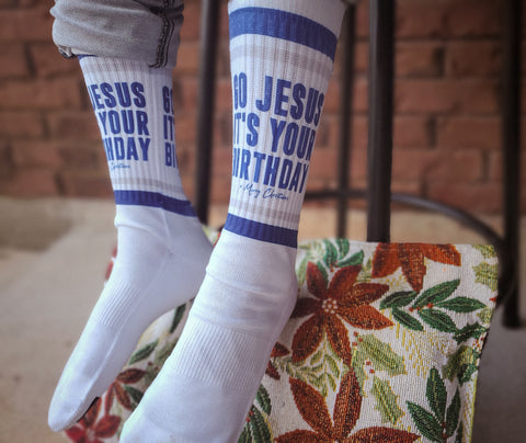 Go Jesus Tube Socks - Sweet Reasons
