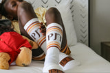 Fall Stripes Tube Socks (Leave Initials In Notes At Checkout) - Sweet Reasons