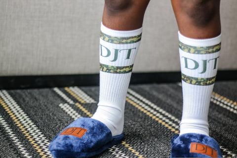 Camo Tube Socks (Leave Initials In Notes At Checkout) - Sweet Reasons