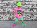 Neon Green Tube Socks - Sweet Reasons
