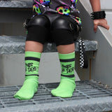 Neon Green PND Tube Socks - Sweet Reasons