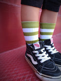 Autumn Rainbow Full Colored Tube Socks Sox Box - Fall Edition - Sweet Reasons