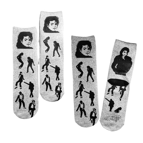 Michael Jackson Glitter Socks - Sweet Reasons