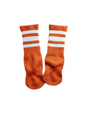 Burnt Orange Full Colored Tube Socks - Sweet Reasons