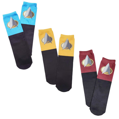 Star Trek Badge Socks - Sweet Reasons