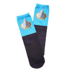 Star Trek Blue Badge Socks RTS - Sweet Reasons