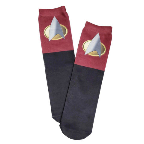 Star Trek Red Badge Socks RTS - Sweet Reasons
