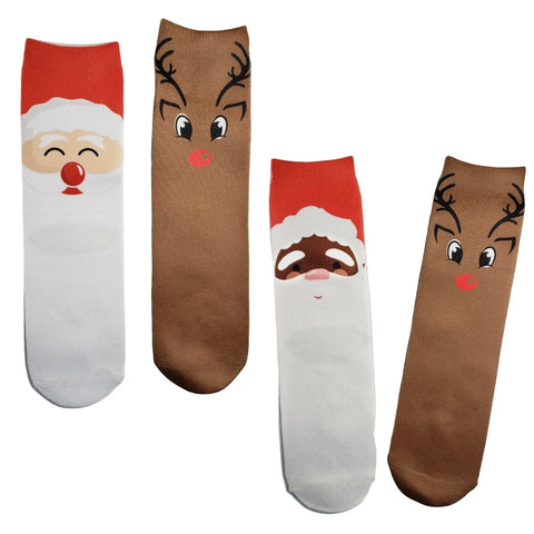 Santa & Rudolph Socks - Sweet Reasons
