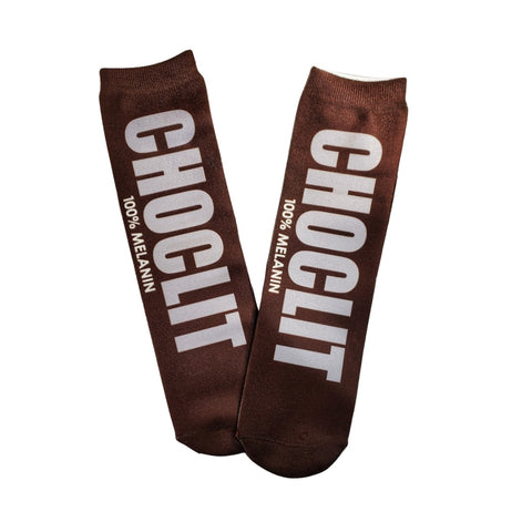 Choclit 100% Melanin Socks - Sweet Reasons