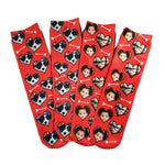 Custom Photo Love Day Socks - Sweet Reasons