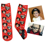 Custom Photo Love Day Socks - Sweet Reasons