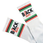 Black Love Tube Socks - Sweet Reasons