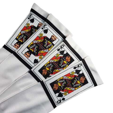 King/Queen of Spades Tube Socks - Sweet Reasons