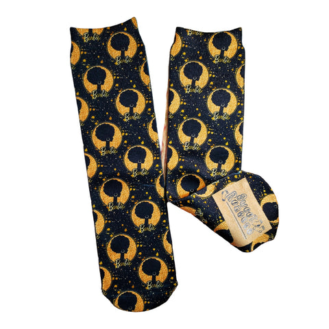 Afro Doll Socks - Sweet Reasons
