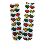 Juneteenth Conversation Hearts Socks - Sweet Reasons