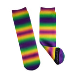 Mardi Gras Ombre Socks - Sweet Reasons