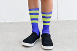 Neon Purple Tube Socks - Sweet Reasons