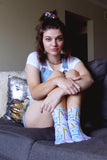 90s Design Socks - Sweet Reasons
