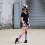 Red Check YaSelf Socks - Sweet Reasons