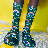 Neon St. Paddy Socks - Sweet Reasons
