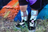 Polka Dot Lightning Socks - Sweet Reasons